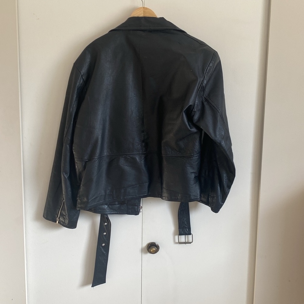 Vintage leather jacket - Picture 2 of 2